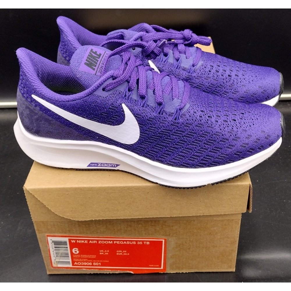 Nike Women’s Air Zoom Pegasus Running Shoes - Purple & White